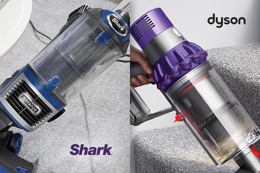Shark Vs Dyson Dust Bin